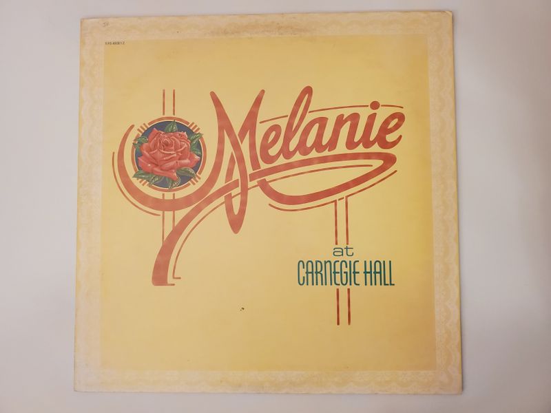 Melanie Melanie at Carnegie Hall vinyl record
